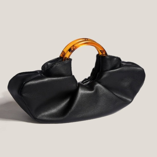 Bolso de Mano Acrílico con Aro Niche - Diseño Tendencia Net Red