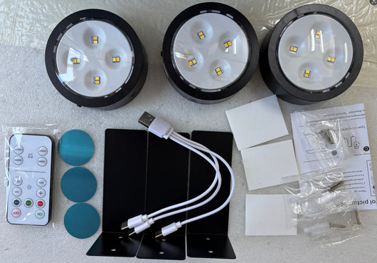 Luz Nocturna RGB Inteligente con Control Remoto para Armario - Image 28