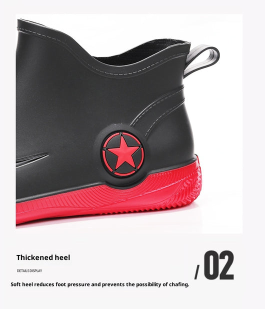 Botas Cortas Impermeables para Hombre - Diseño Moderno, Suela Antideslizante - Image 18