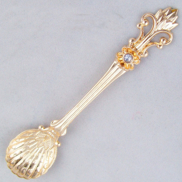 Cuchara para Postre Retro Vintage en Aleación Decorativa - Image 3