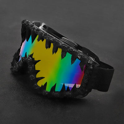 Gafas de Sol Reflectantes con Efecto Resina Brillante - Estilo Hip-Hop Rock - Image 13