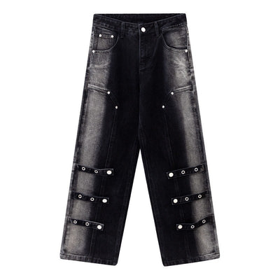 Jeans Unisex Estilo Urbano American Monkey Wash - Image 5