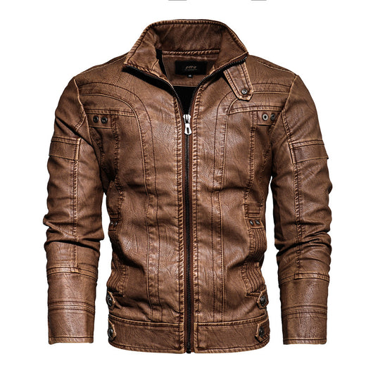 Chaqueta Retro de Cuero Sintético PU - Image 11