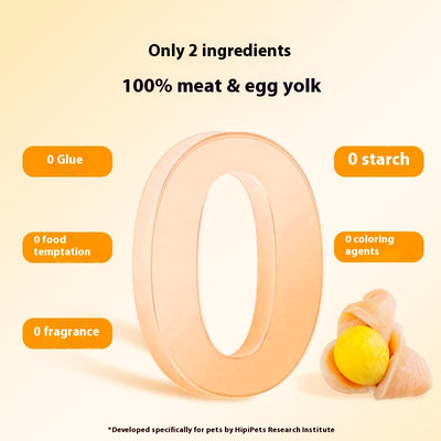 Premios para Perros con Yema de Huevo y Carne - Snacks Nutritivos para Entrenamiento - Image 4