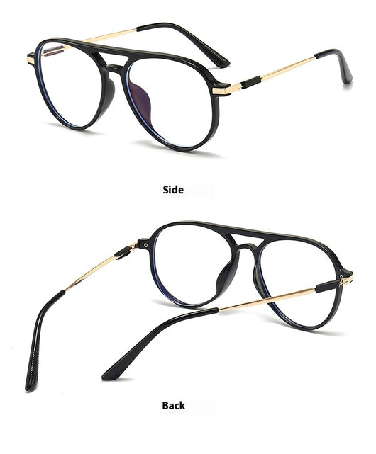 Gafas Anti Luz Azul con Montura Doble Rayo para Miopía - Image 23