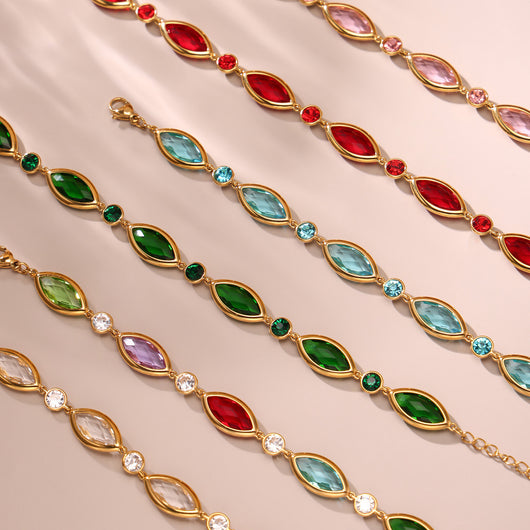 Pulsera de Tobillo Dorada 18k Lujo Playa - Joyería Elegante para Pie - Image 31