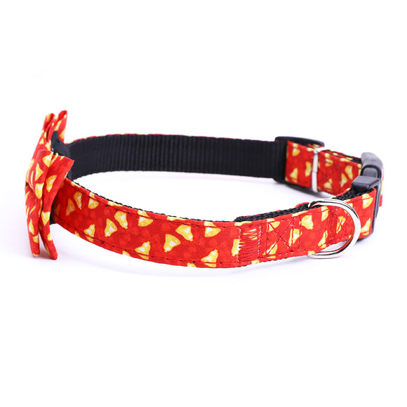 Collar Navideño para Perros Grandes con Moño Festivo