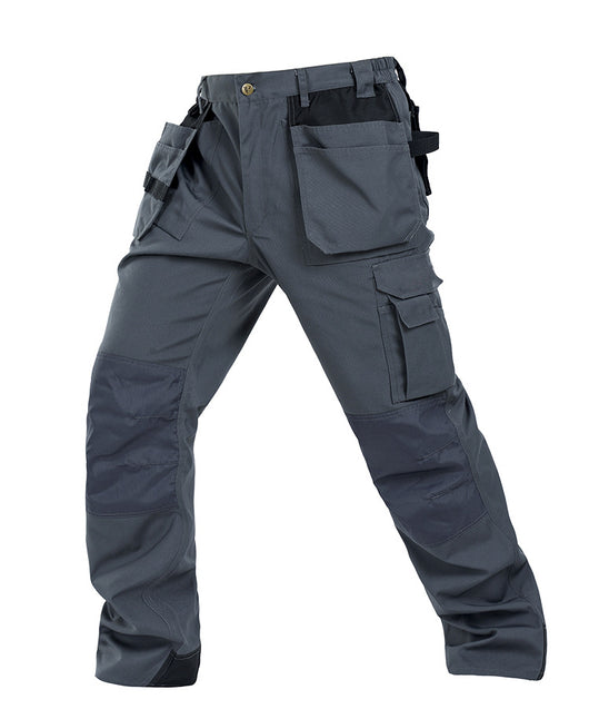 Pantalones de Trabajo Otoño Multi Bolsillos Reforzados para Reparación - Image 19