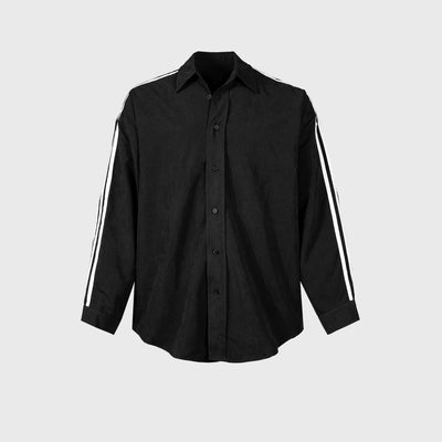 Camiseta Unisex Negra con Bajo Circular - Image 4