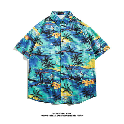 Camisa Hawaiana de Seda Helada para Hombre - Image 23