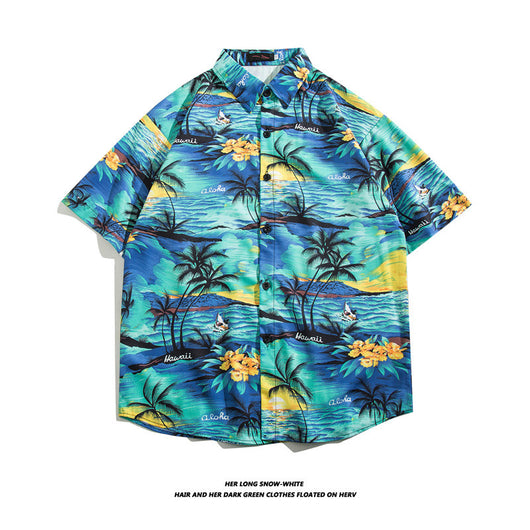 Camisa Hawaiana de Seda Helada para Hombre - Image 23