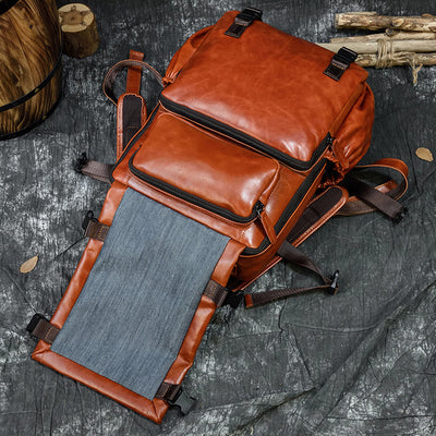 Bolsa de Cuero Genuino para Laptop con Gran Capacidad - Image 4