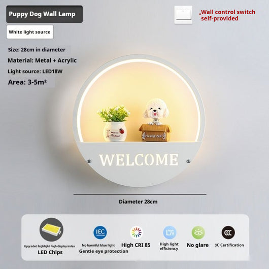 Lámpara de Pared LED Minimalista Moderna para Dormitorio - Image 10