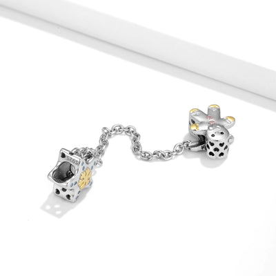 Pulsera de Plata Esterlina 925 con Copo de Nieve y Muñeco de Nieve - Accesorio DIY Navideño - Image 4