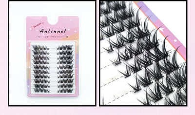 Pestañas Postizas Voluminosas de 10 Filas con Efecto Alas Inclinadas - Image 10