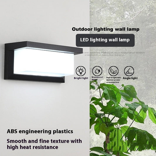 Lámpara de Pared Exterior Moderno Minimalista Impermeable