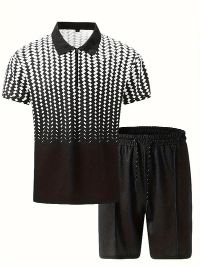 Conjunto Deportivo Polo y Shorts para Hombre - Image 5