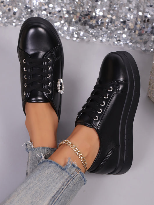 Zapatillas Deportivas de Cuero con Suela Flexible para Mujer - Image 29