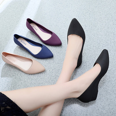 Zapatos planos con punta afilada para mujer - Image 7