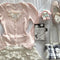 Blusa Manga Larga Rosa Suave para Primavera Temprana