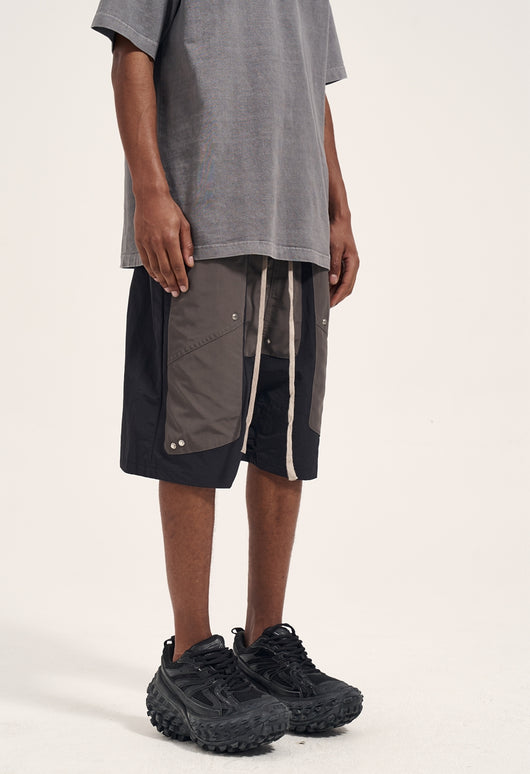 Shorts Casuales Holgados para Hombre con Parches Contrastantes - Image 12