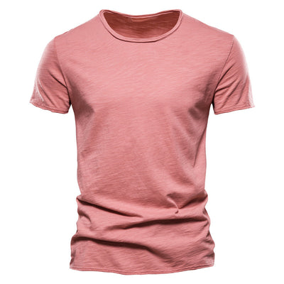 Camiseta Slim Fit de Algodón Texturizado para Hombre - Image 23