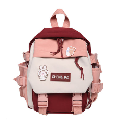 Mochila Escolar Coreana Multibolsillos Estilo Fashion para Secundaria y Universidad - Image 5