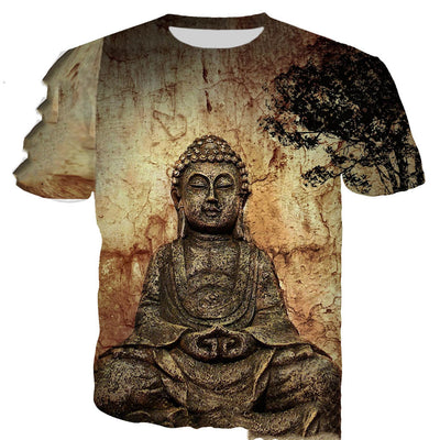 Playera Clásica Cuello Redondo Manga Corta con Estampado Personalizado - Image 4