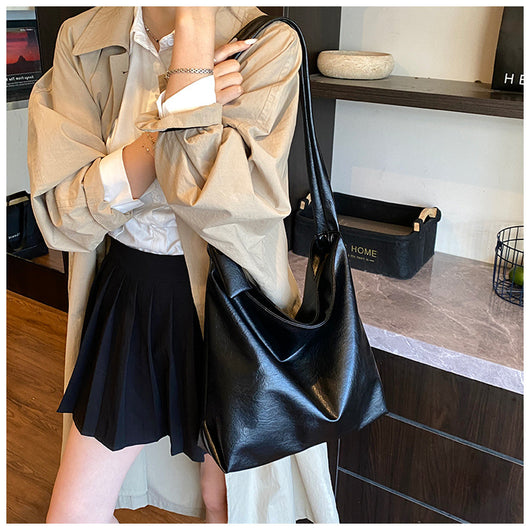 Bolso de Hombro Retro Otoño Invierno Gran Capacidad Versátil - Image 20