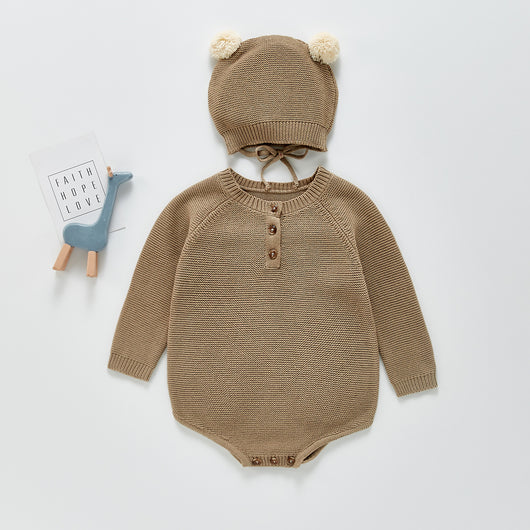 Enterizo Acogedor para Bebé con Gorro y Bolsa - Diseño Adorable - Image 9