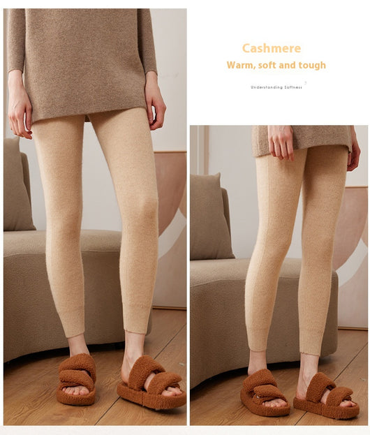 Leggings Térmicos Cintura Alta de Cachemira - Ajuste Slim Cómodo - Image 29