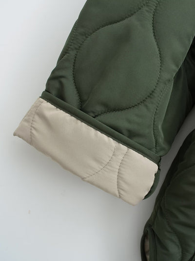 Abrigo Suelto de Algodón para Mujer - Image 8