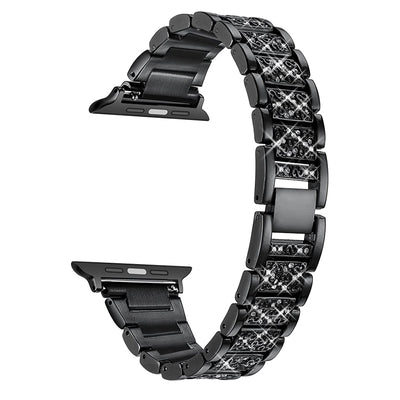 Pulsera Reloj Acero Inoxidable con Diamantes - Image 9