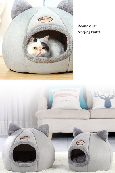 Cama Nido Térmica para Gatos - Sofá Cerrado Grande Impermeable - Image 21