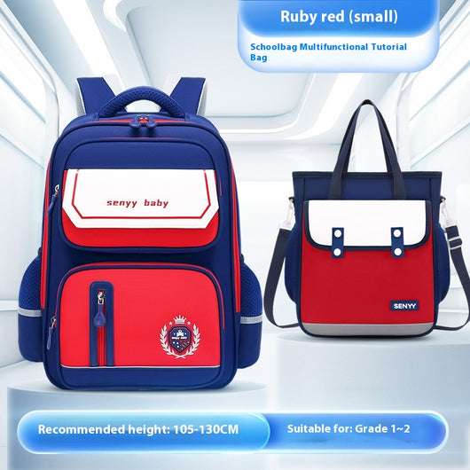 Mochila Escolar Ergonómica con Protección de Columna y Tela Impermeable - Image 45