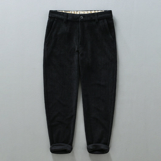 Pantalones de Pana Retro Slim Fit Hombre - Image 4
