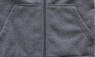 Sudadera con Capucha y Bolsillos de Cierre Combinado - Image 7