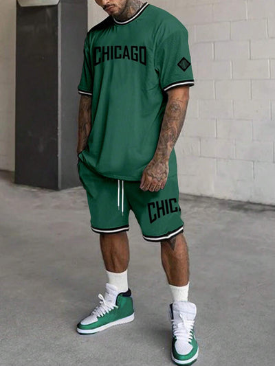 Conjunto de Playeras de Manga Corta para Hombre - Moda Verano Trendy - Image 31