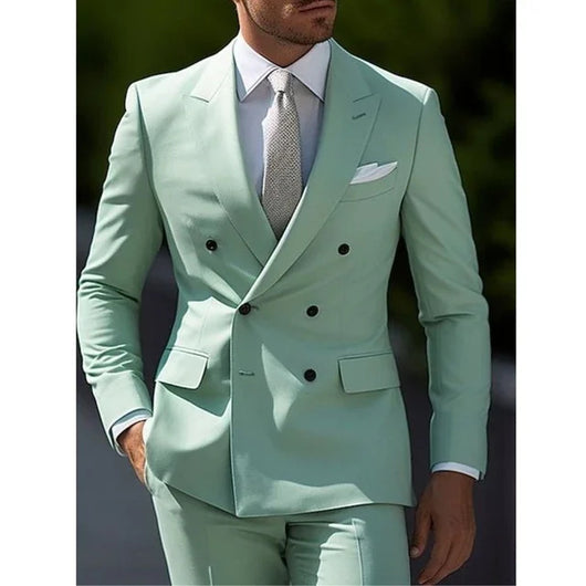 Trajes Formales Británicos de Dos Piezas para Hombre Ejecutivo - Image 20