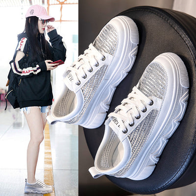 Tenis Blancos Deportivos para Mujer - Malla Transpirable y Cómodos - Image 10