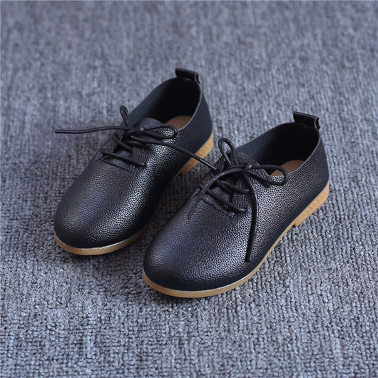 Zapatos Escolares para Niña con Suela Suave y Cordones - Diseño Versátil Princesa - Image 5