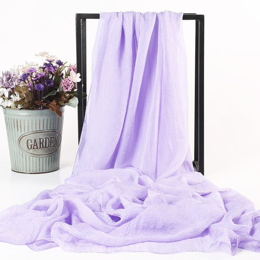 Pañuelo de Seda Simulada para el Sol - Chal Protector UV para Mujer - Image 47