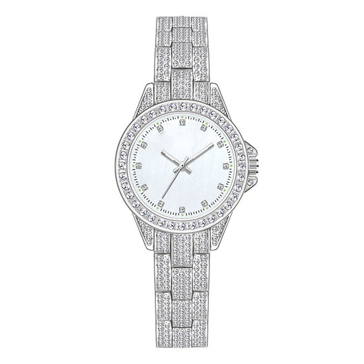 Reloj de Moda para Mujer con Diamantes Completos - Image 12