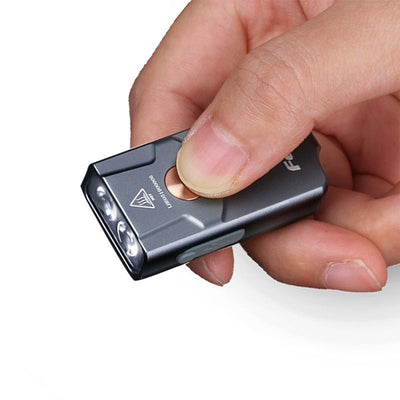 Linterna LED Recargable USB-C Mini para Llavero - EDC de Emergencia - Image 5