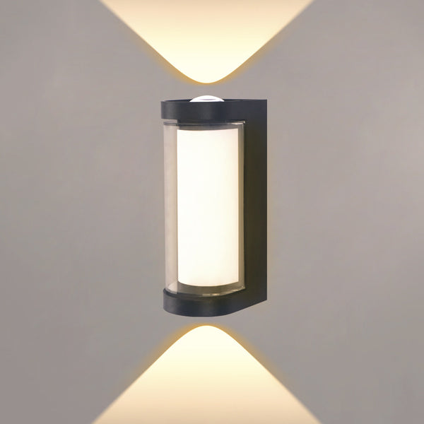 Lámpara Mural Minimalista Impermeable para Exteriores