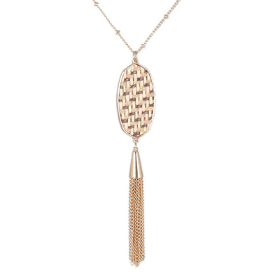 Collar Largo con Borlas de Personalidad - Image 10