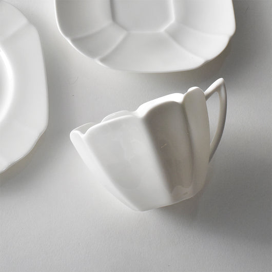 Taza Octagonal Old Shelley Queen Anne - Porcelana Vintage - Image 6