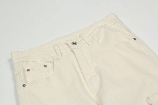 Pantalón Ancho de Cintura Alta Casual Holgado - Image 15