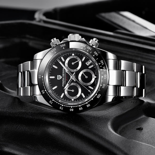 Reloj de Cuarzo con Pulsera de Acero Inoxidable