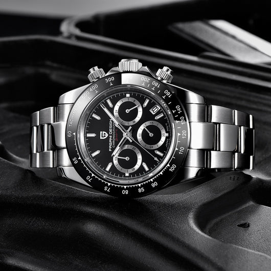 Reloj de Cuarzo con Pulsera de Acero Inoxidable